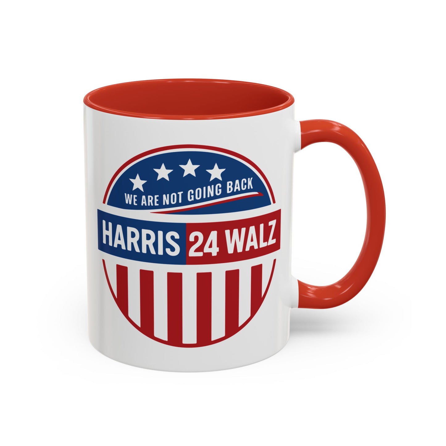 We Are Not Going Back- Harris Walz 24 Mug