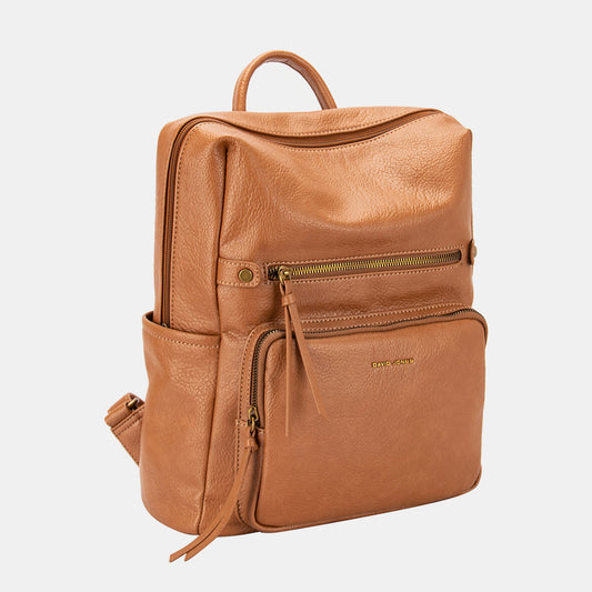 Joan Vegan Leather Backpack Bag by David Jones