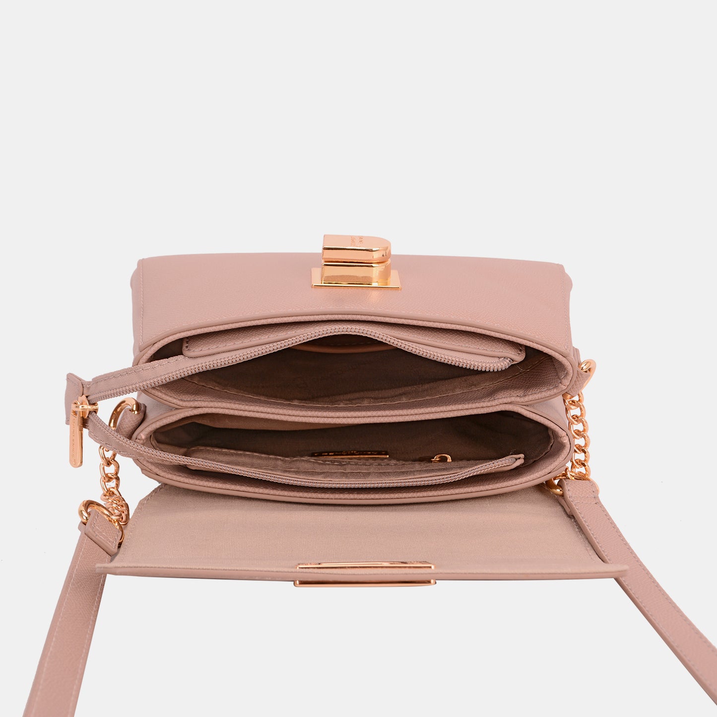 Vilina Faux Leather Crossbody Bag By David Jones