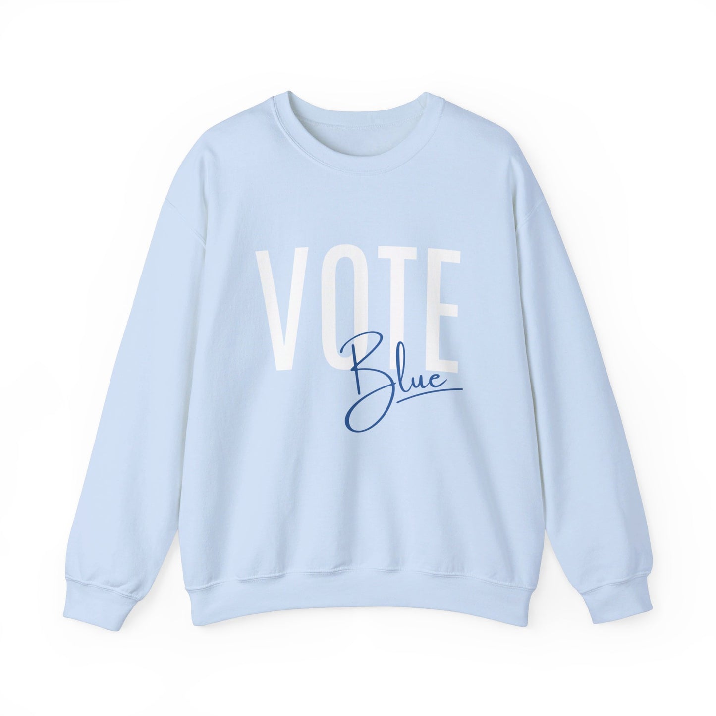 Vote Blue Crewneck Sweatshirt