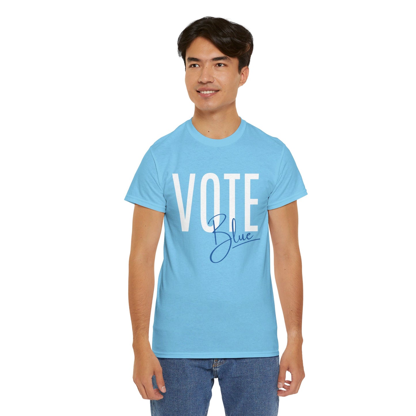 Vote Blue! Unisex Cotton Tee