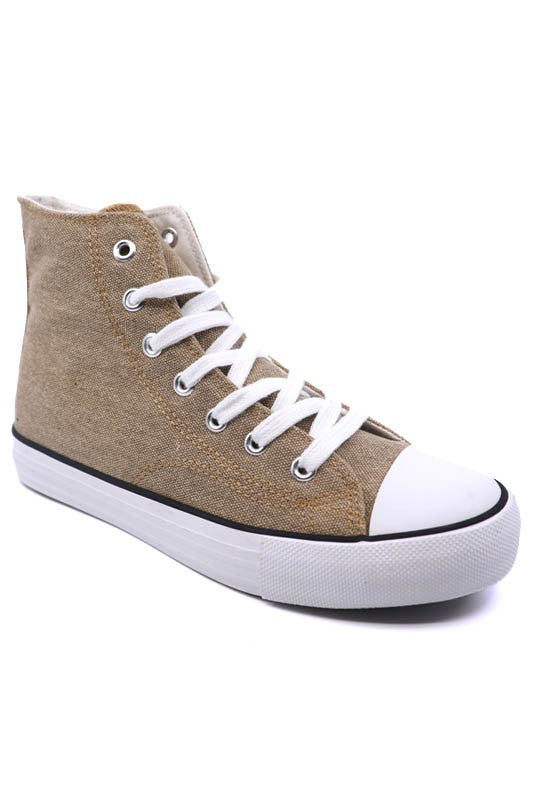 Star High Top Canvas Sneaker