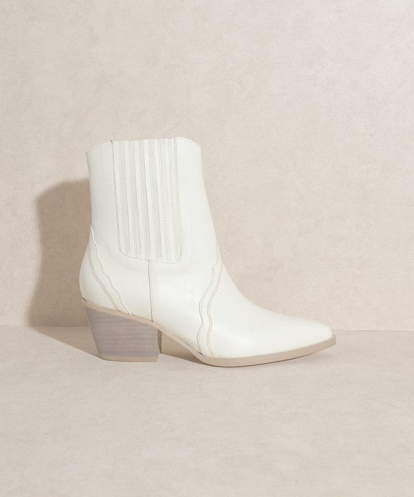 Dawn Paneled Western Bootie By Oasis Society