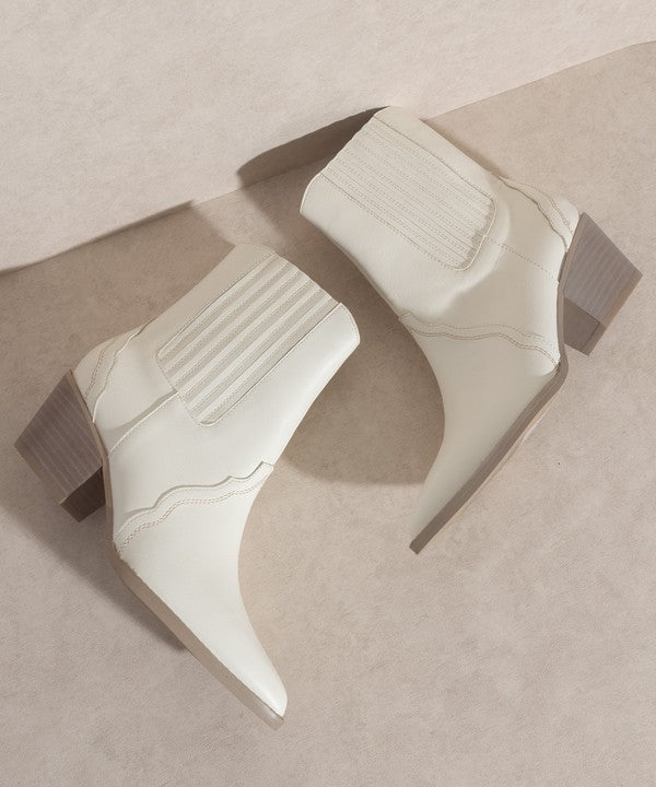 Dawn Paneled Western Bootie By Oasis Society