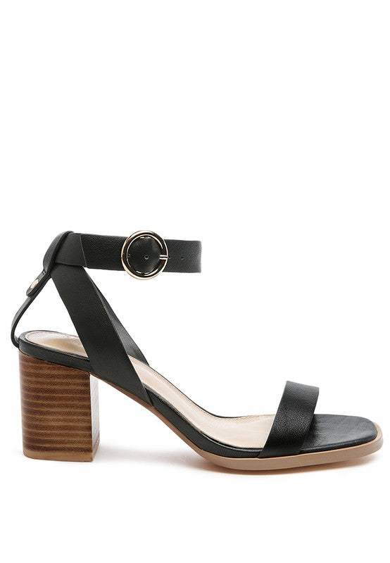 Dolph Stack Block Heel Sandal