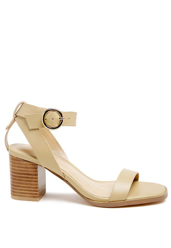 Dolph Stack Block Heel Sandal