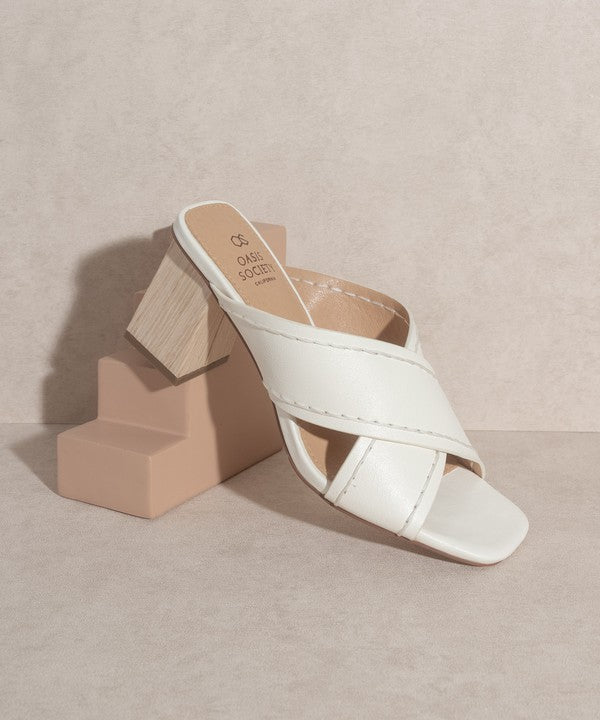 Jade Strappy Stitched Sandal By Oasis Society