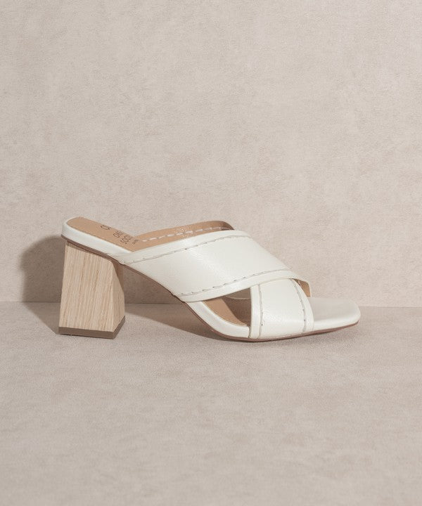 Jade Strappy Stitched Sandal By Oasis Society