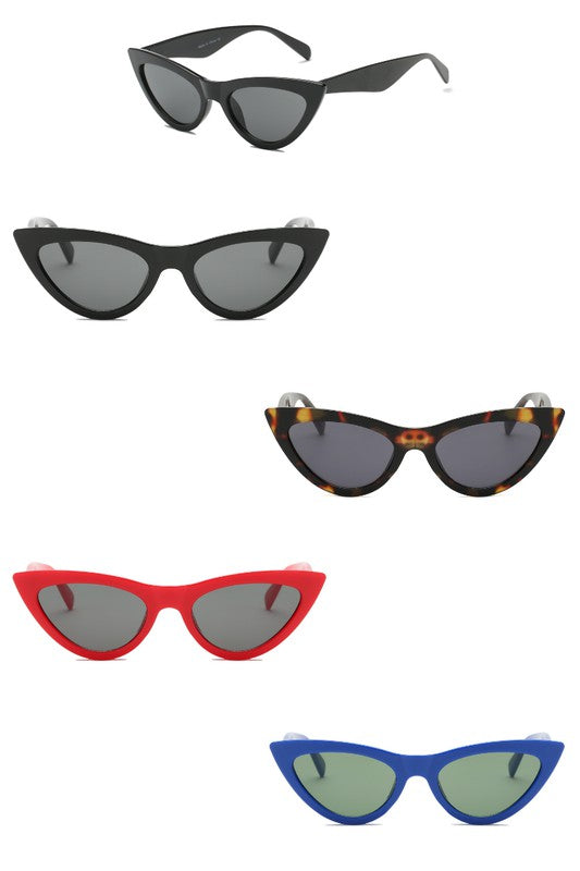 Reina Retro Cat Eye Fashion Sunglasses