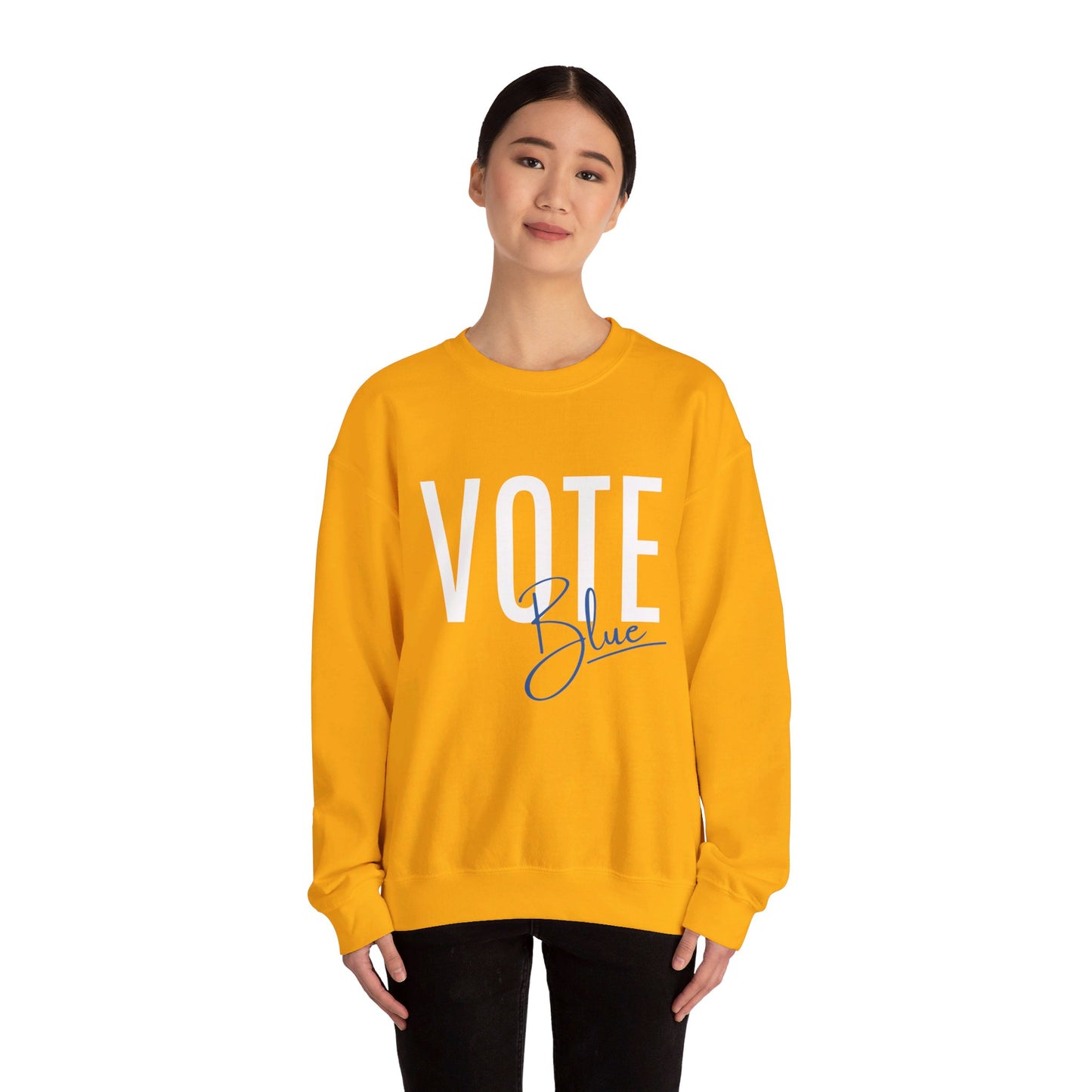 Vote Blue Crewneck Sweatshirt