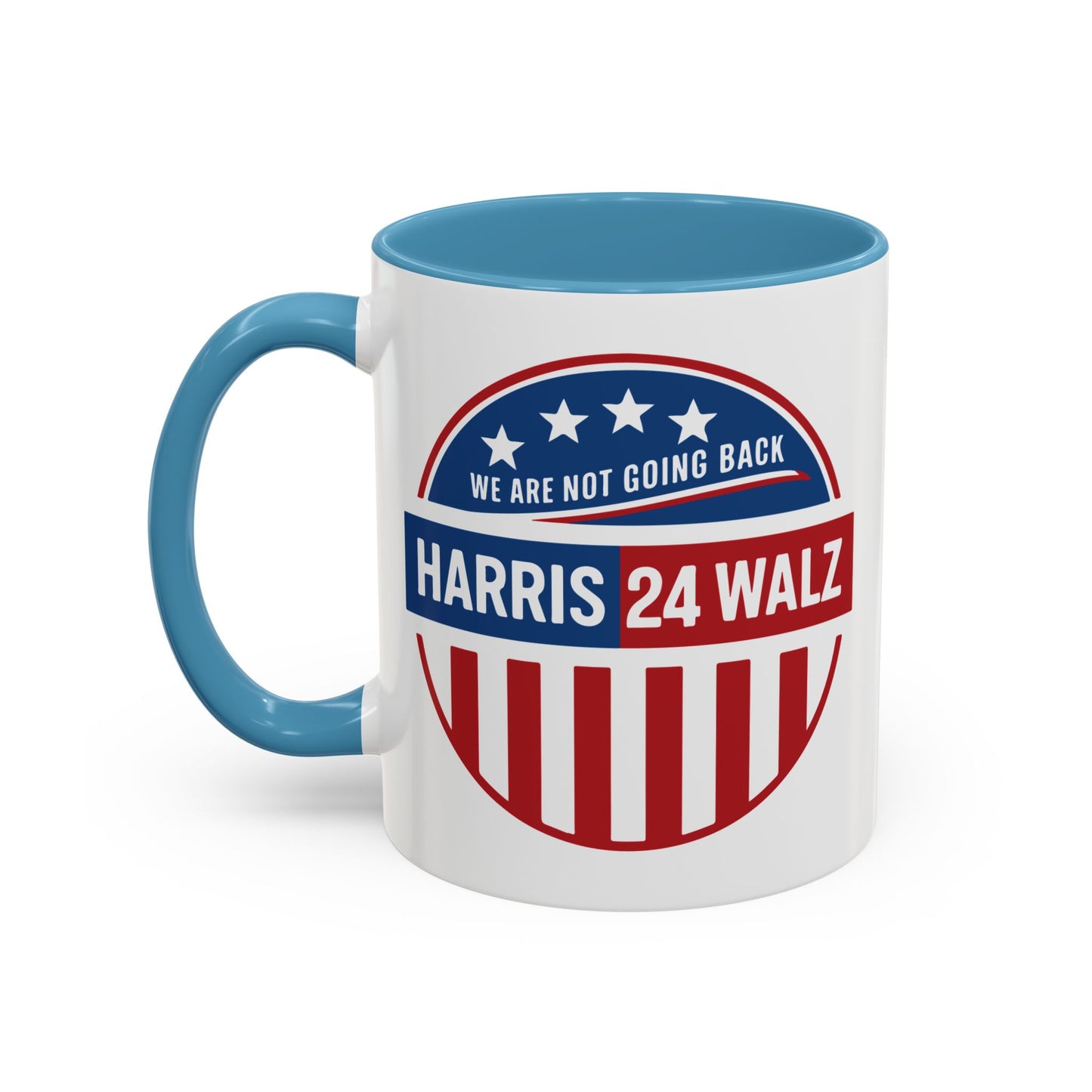 We Are Not Going Back- Harris Walz 24 Mug