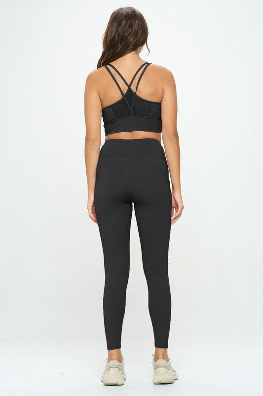 Teagan Activewear Set Top and Leggings