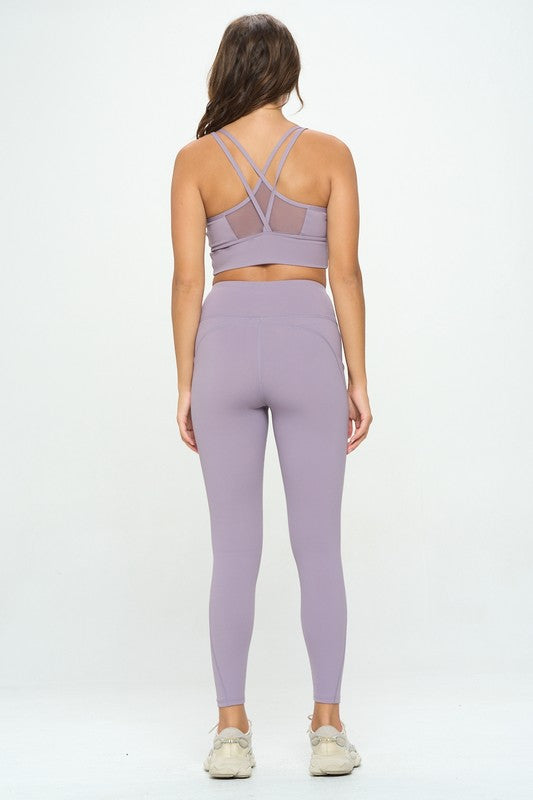 Teagan Activewear Set Top and Leggings