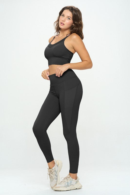 Teagan Activewear Set Top and Leggings