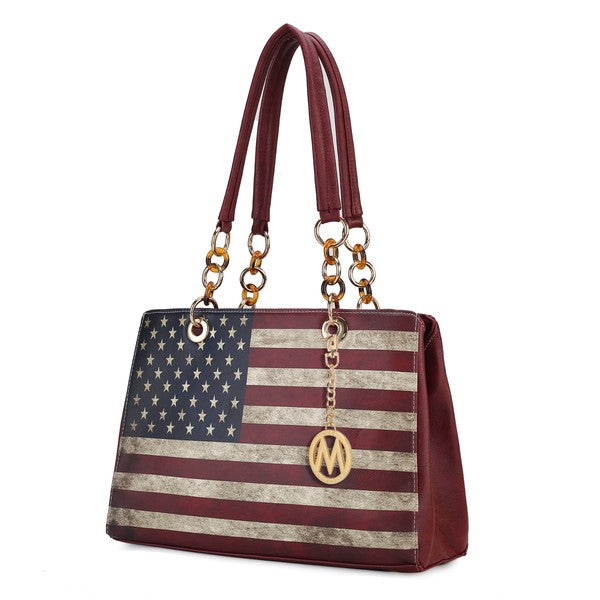 MK Collection Flag Women's Shoulder by Mia k