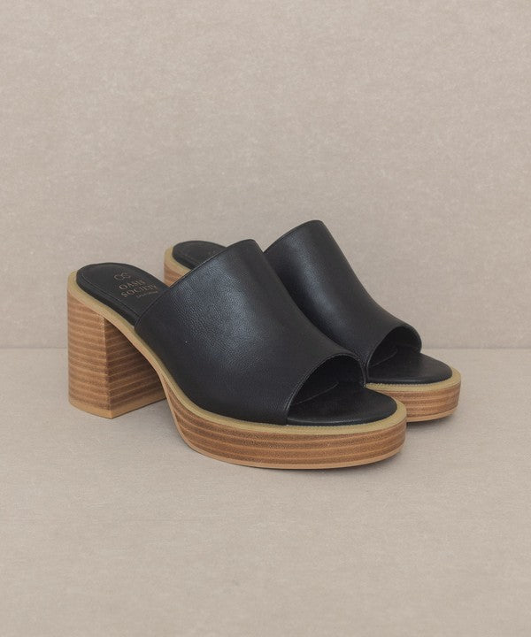 Camille Platform Slide Heel by Oasis Society