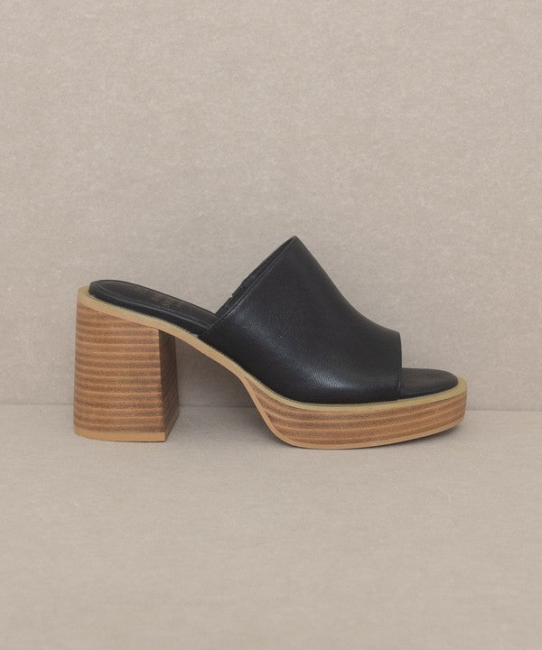 Camille Platform Slide Heel by Oasis Society