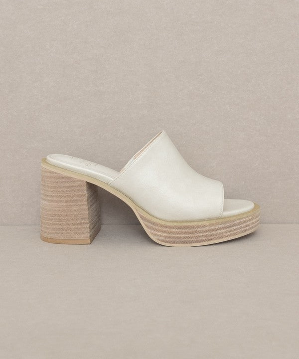 Camille Platform Slide Heel by Oasis Society