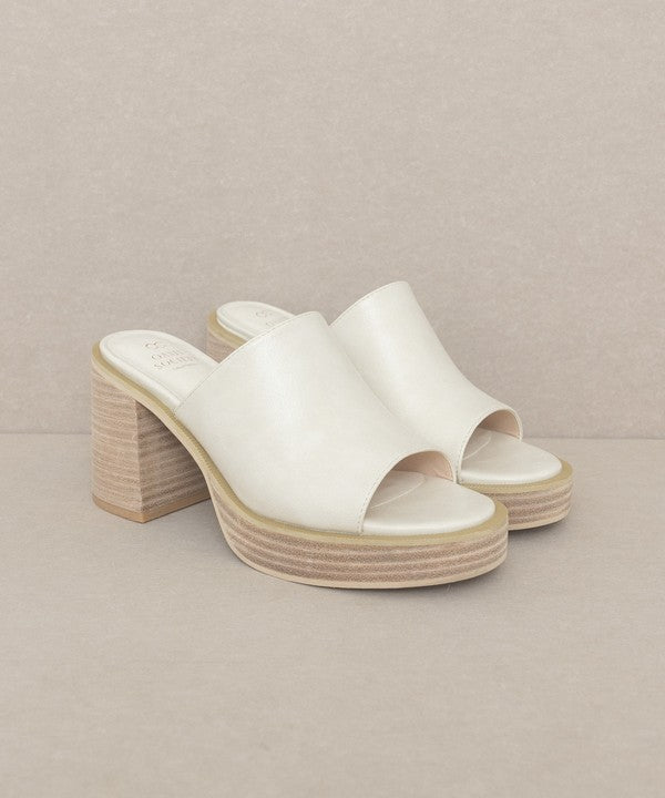 Camille Platform Slide Heel by Oasis Society