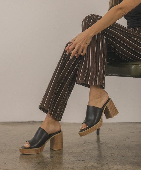 Camille Platform Slide Heel by Oasis Society