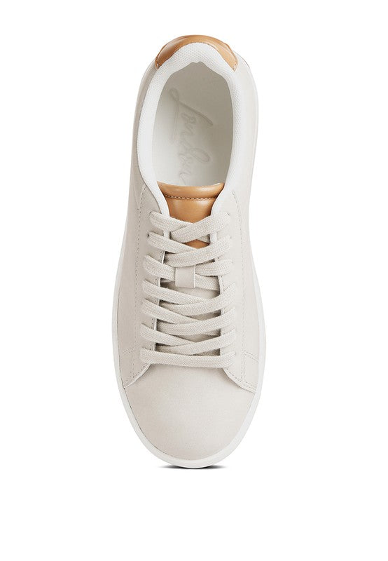 Minky Lace Up Sneakers