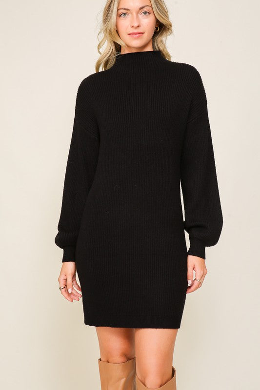 Lumis Long Sleeve Sweater Dress