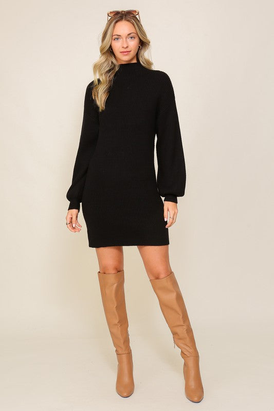 Lumis Long Sleeve Sweater Dress