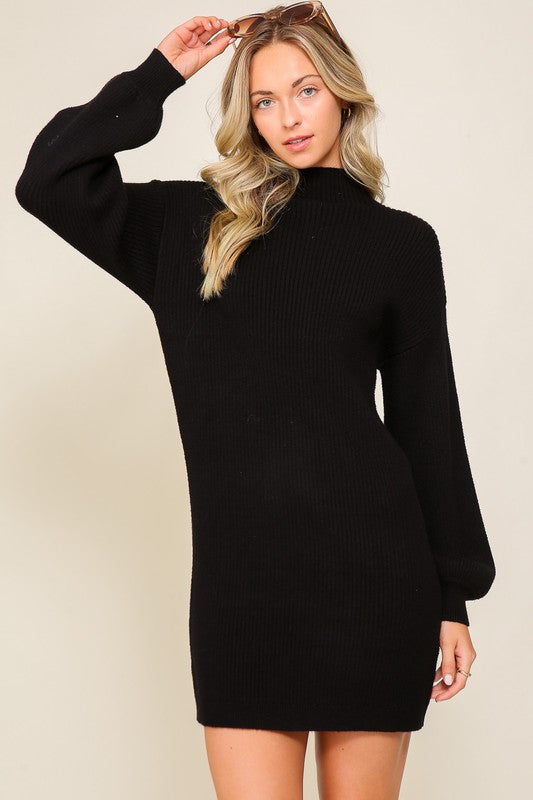 Lumis Long Sleeve Sweater Dress