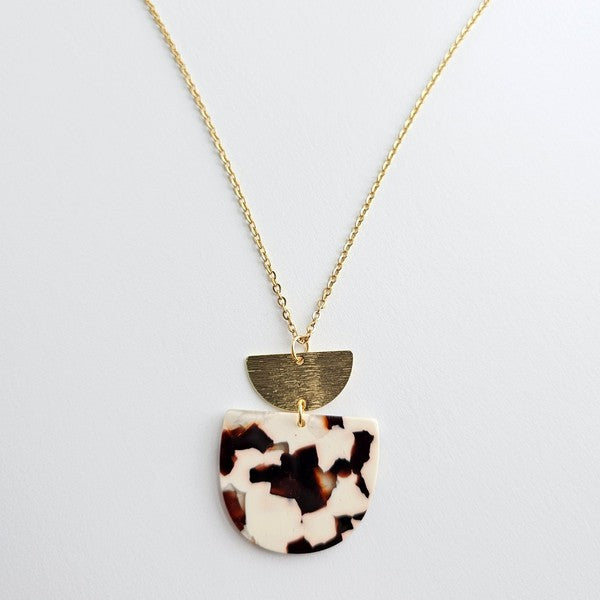 Harper Necklace - Cowhide