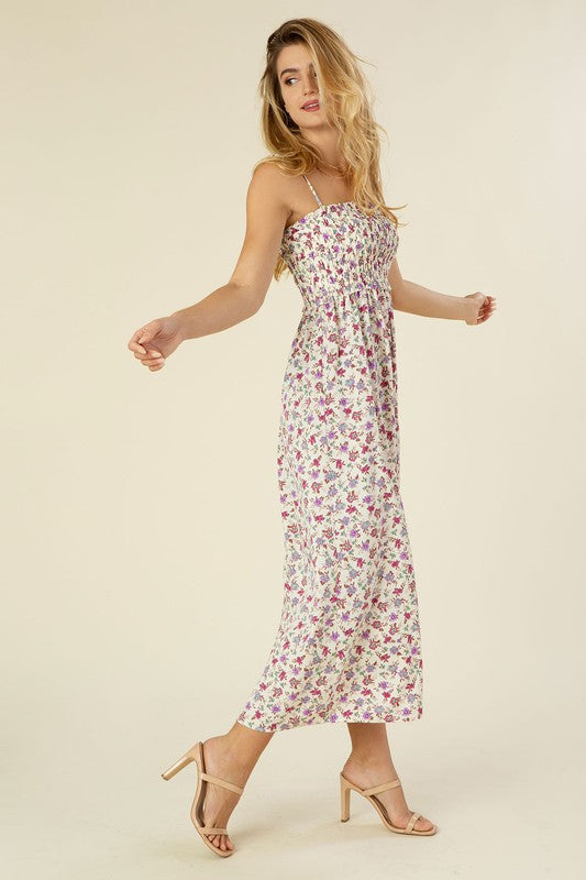 Marcella Smocked Cami Maxi Dress