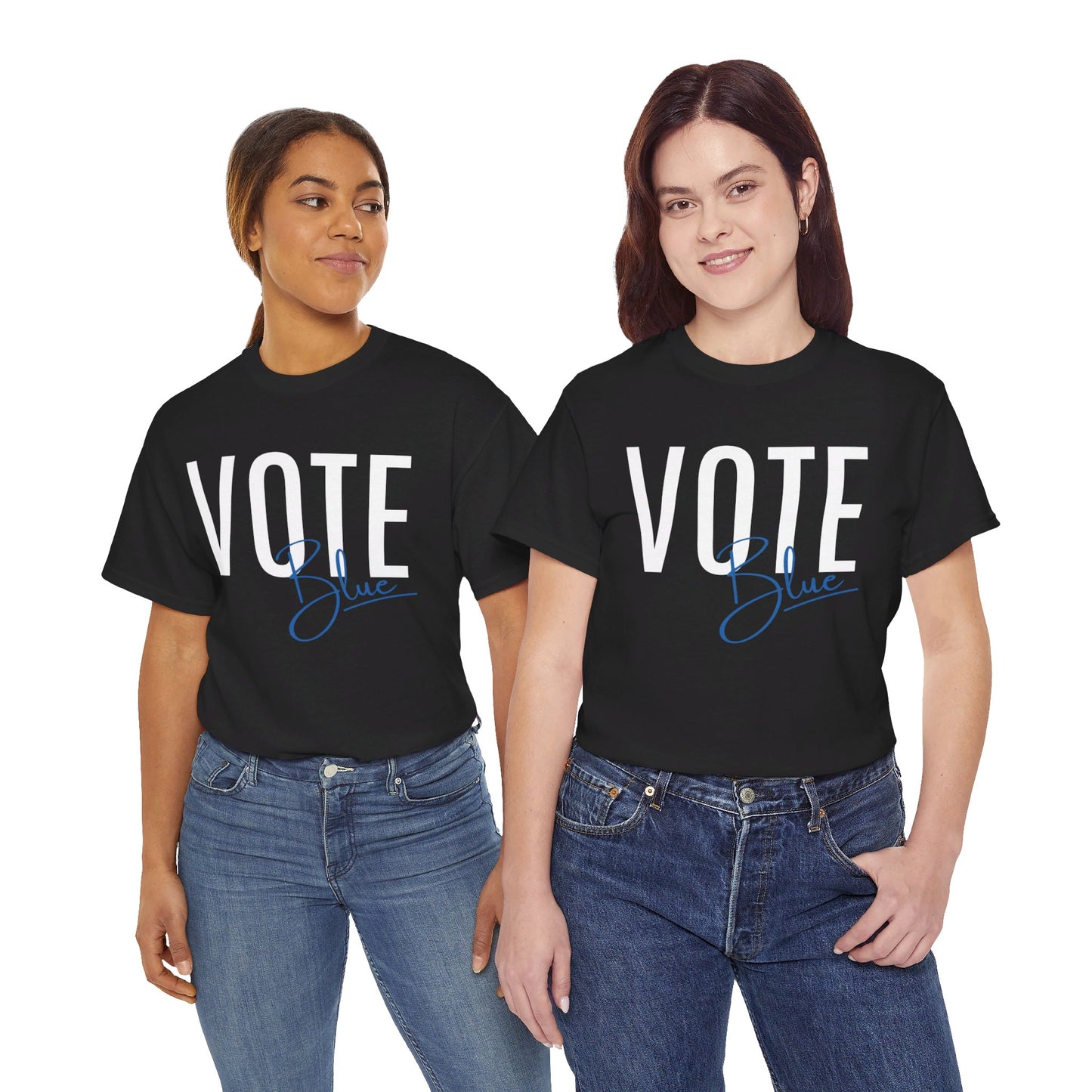 Vote Blue! Unisex Cotton Tee