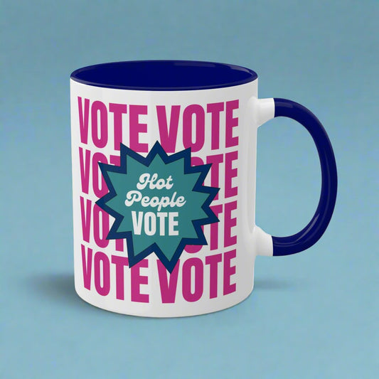 Hot People Vote Mugs