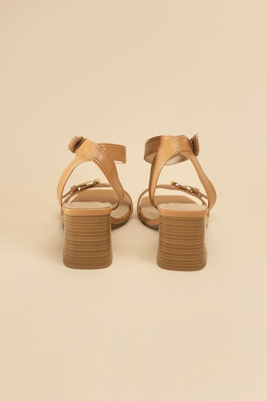 Marishka Buckle Sandal Heel