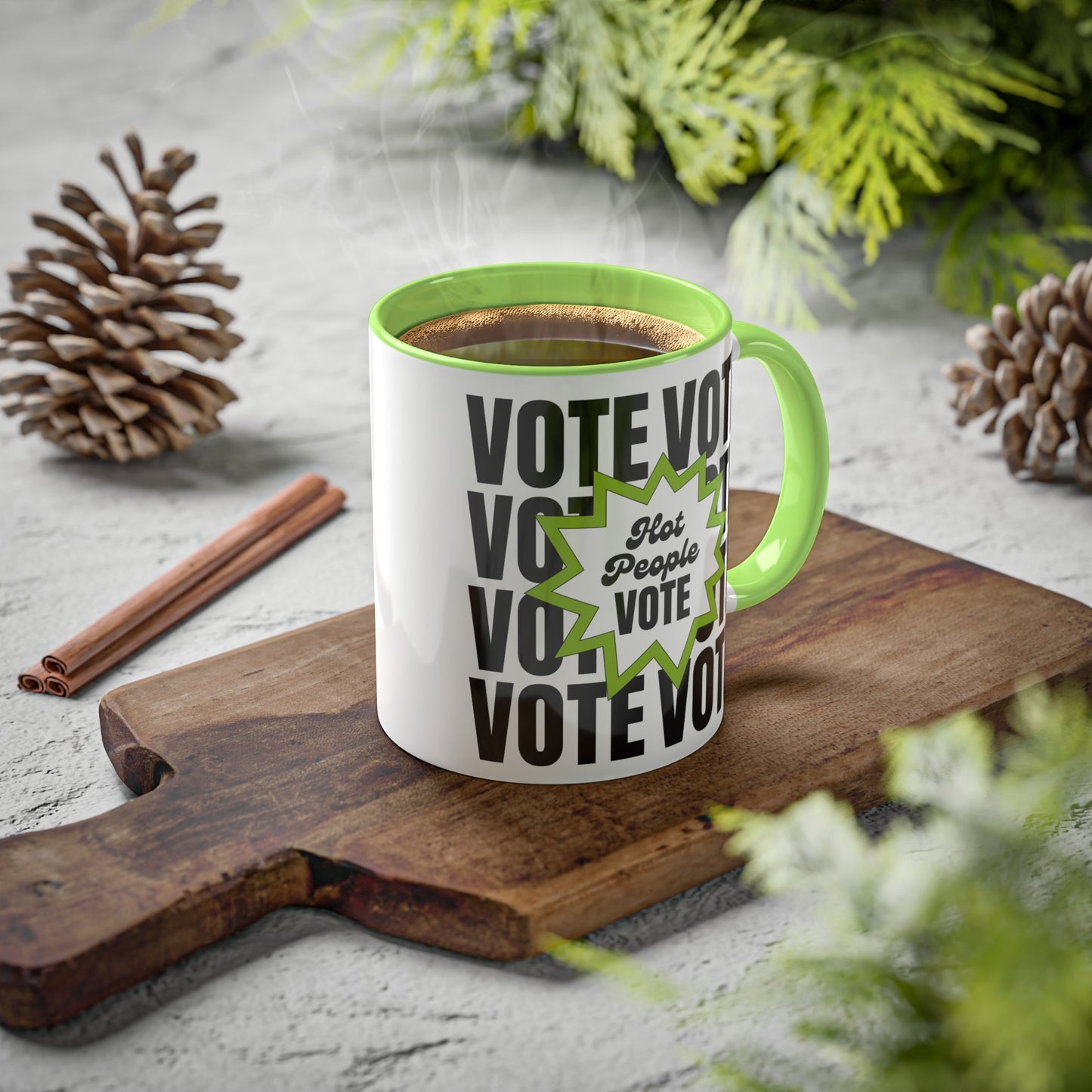 Hot People Vote Mugs