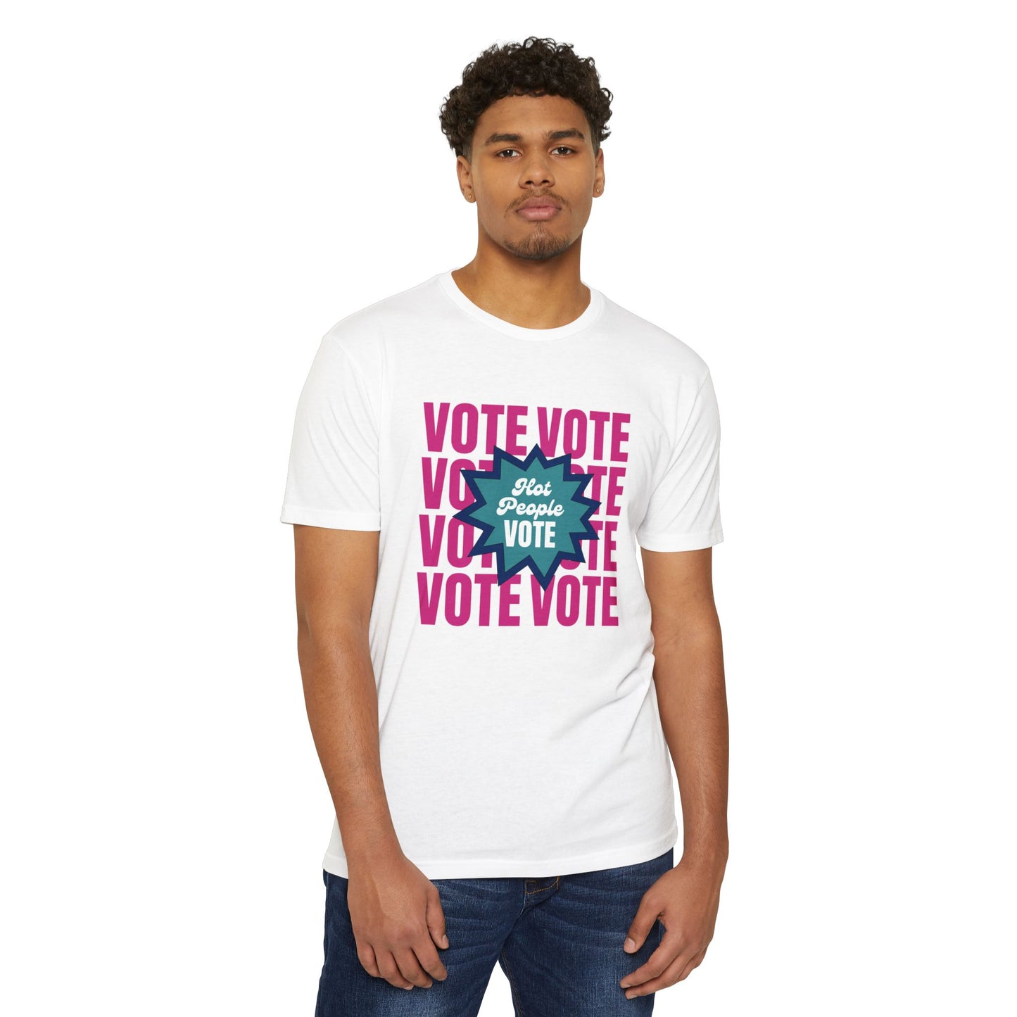 Hot People Vote Unisex T-shirt