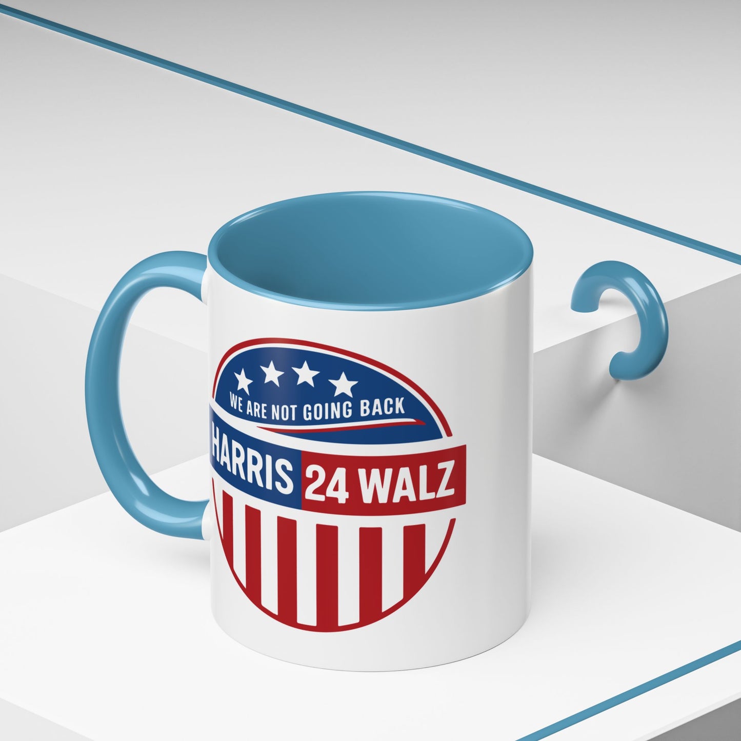 We Are Not Going Back- Harris Walz 24 Mug