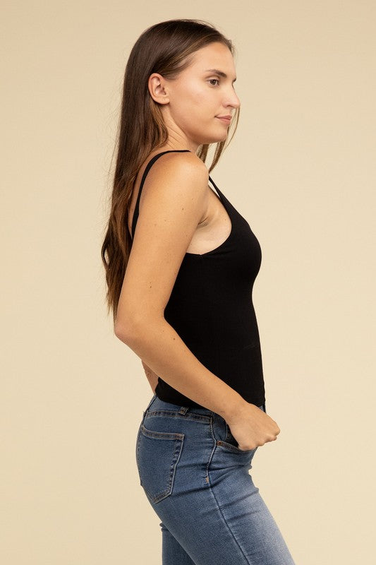 Minette Double Layer Round Neck Tank Top