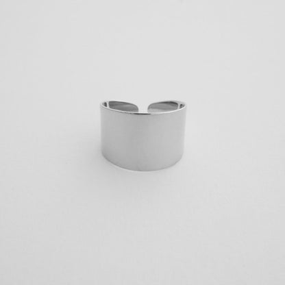 Fay Thick Wrap Ring – Adjustable in Gold, Silver, and Rose Gold
