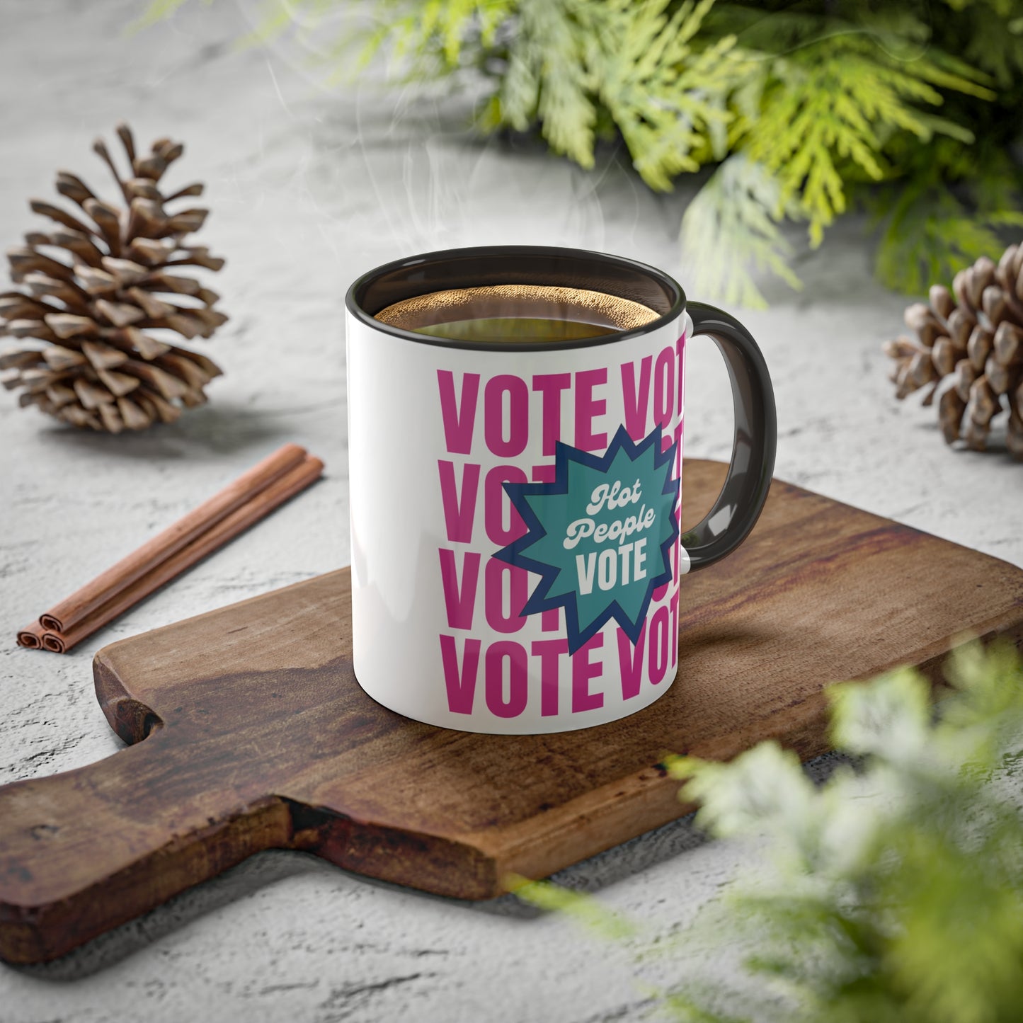 Hot People Vote Mugs