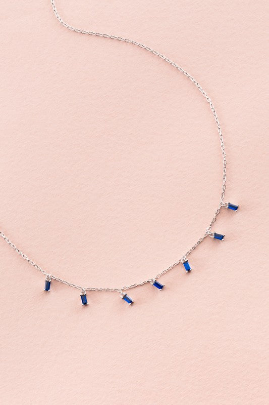 Esma Sapphire Falls Necklace