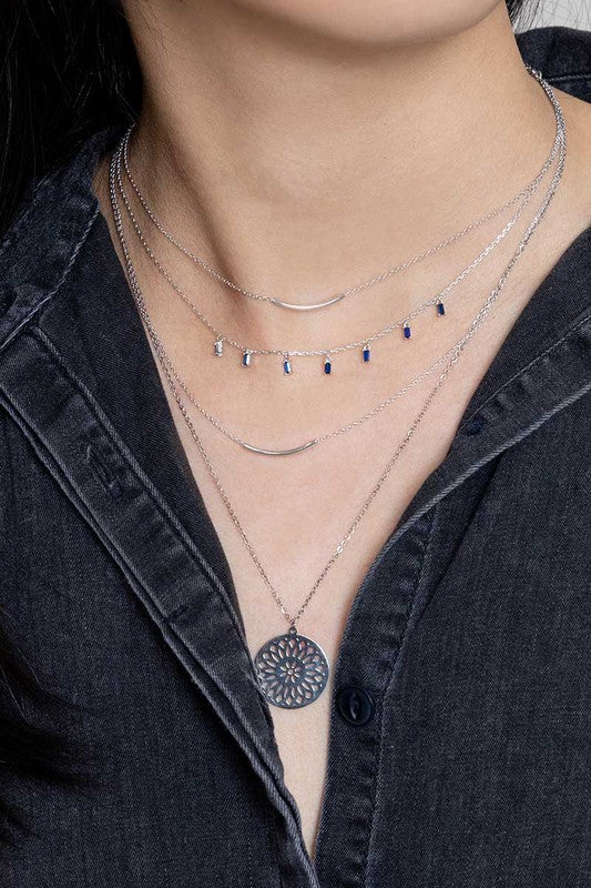 Esma Sapphire Falls Necklace