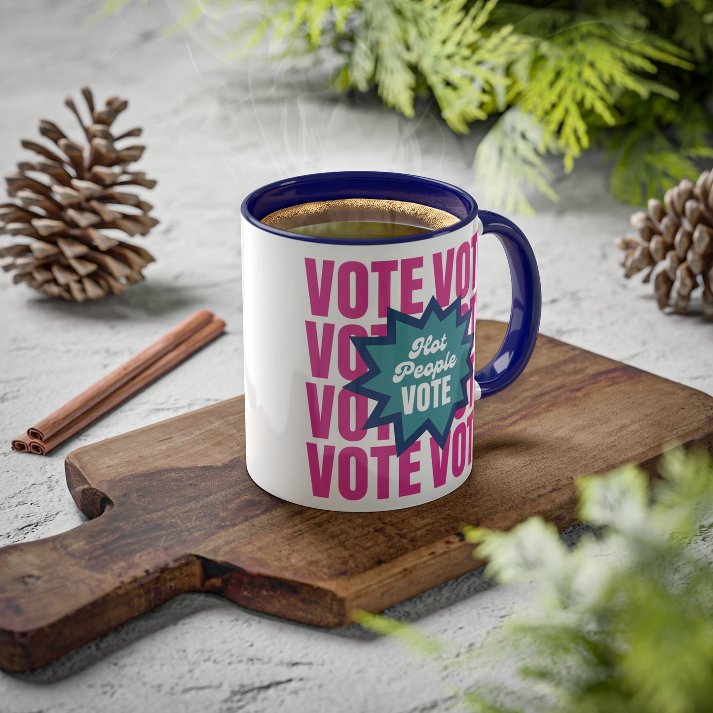 Hot People Vote Mugs