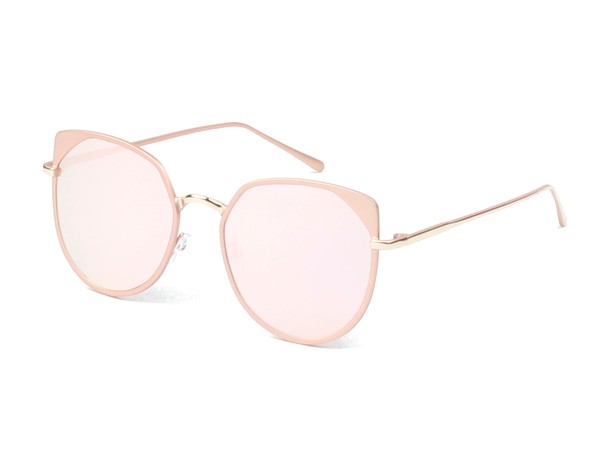 Nadine Round Cat Eye Fashion Sunglasses