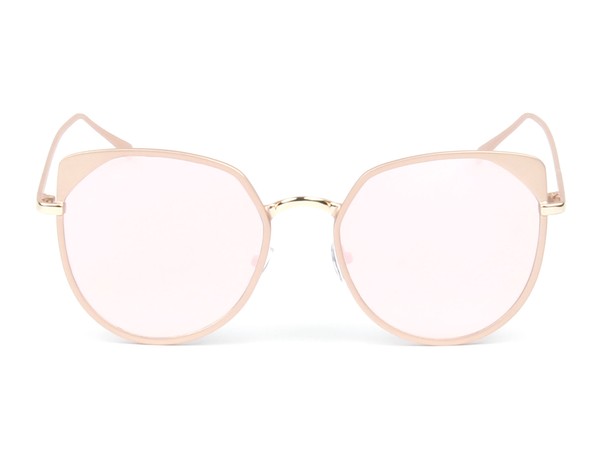 Nadine Round Cat Eye Fashion Sunglasses