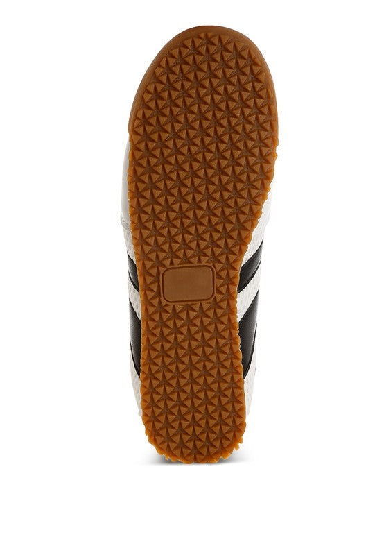 Bottom view of Blaster sneaker showing textured anti-skid lug sole for grip and durability – casual athletic footwear by Rag Company
