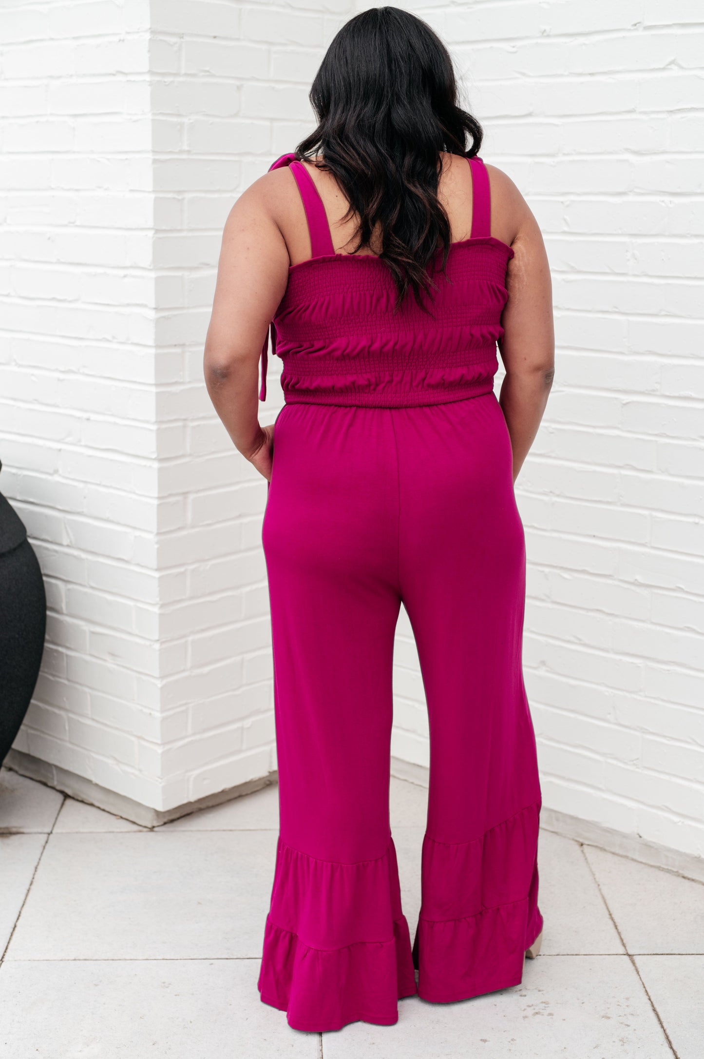 Lucia Jersey Knit Jumpsuit