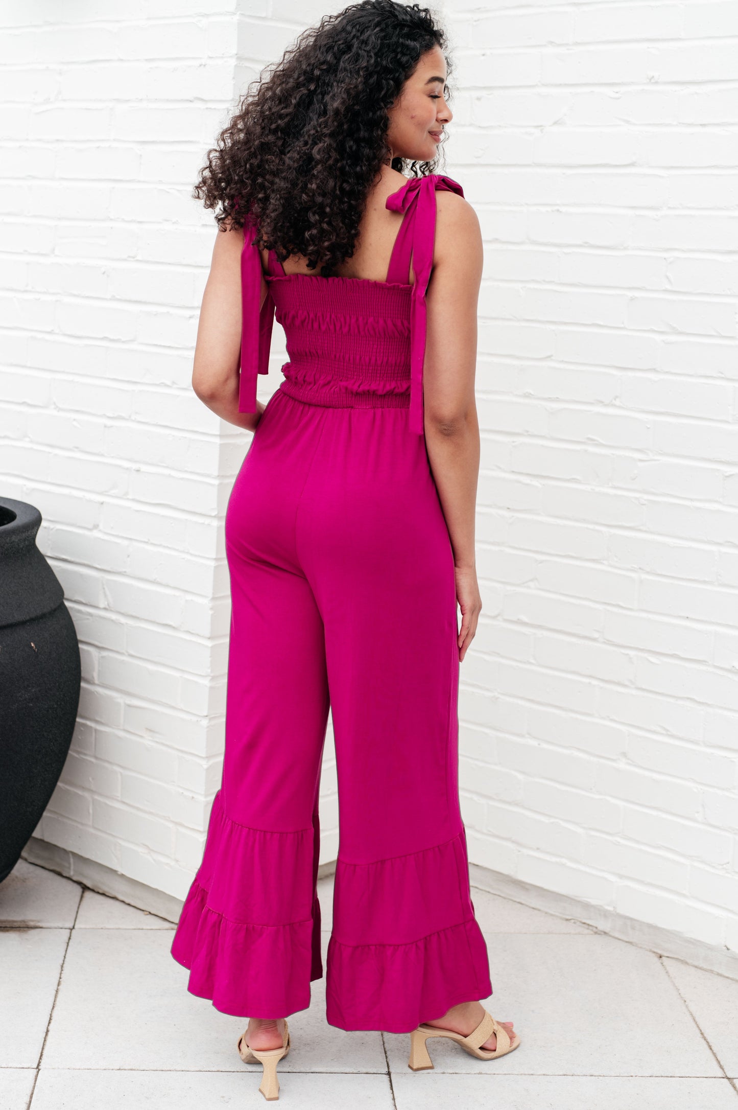 Lucia Jersey Knit Jumpsuit