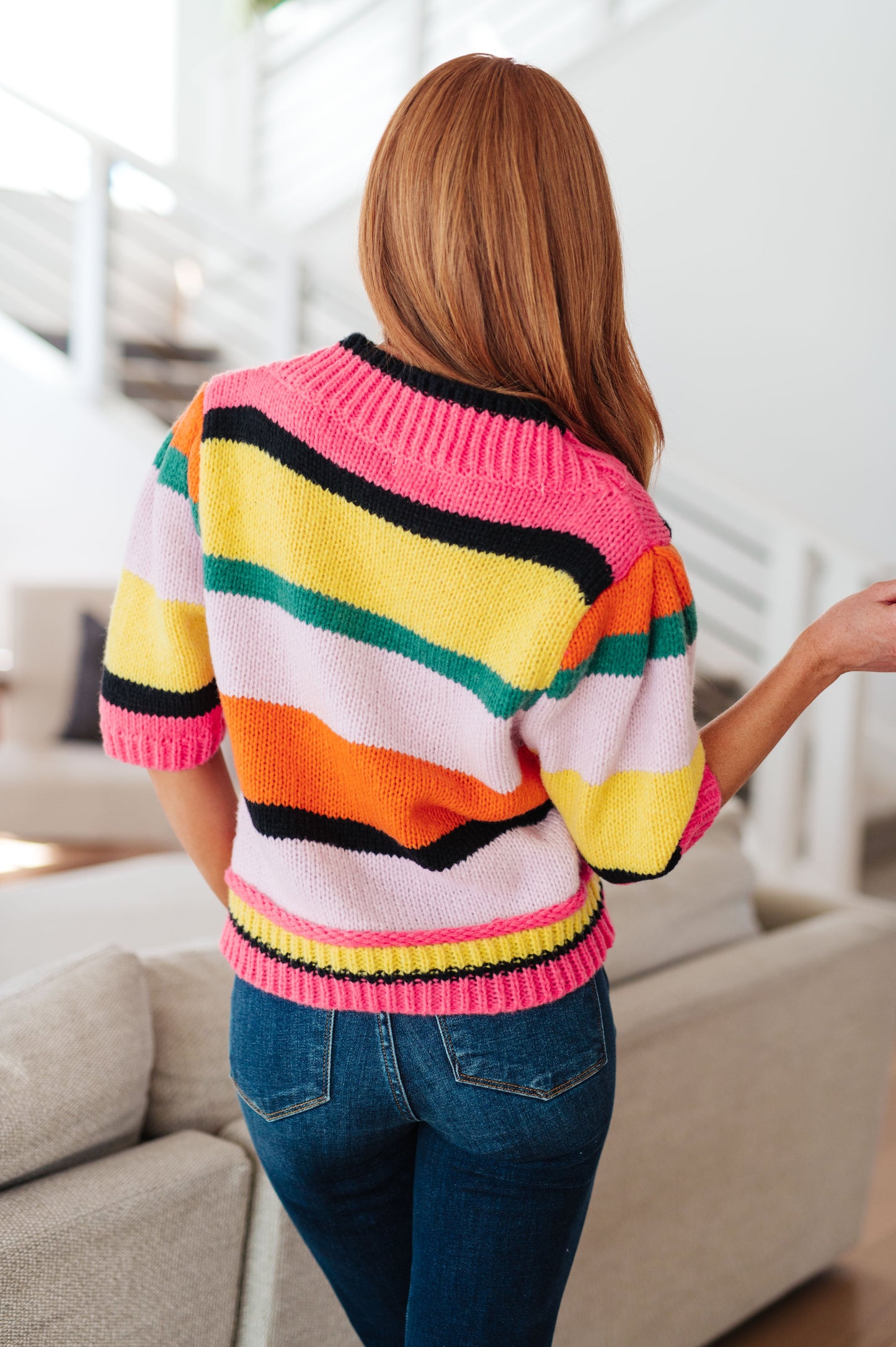 Aurelia Striped Sweater