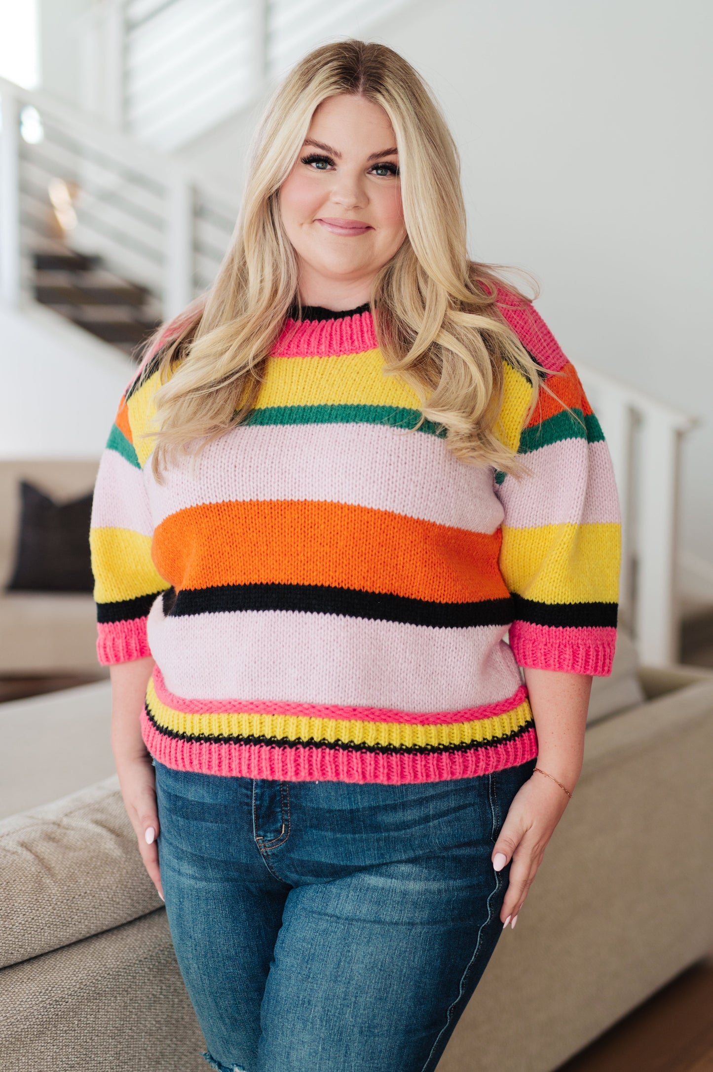 Aurelia Striped Sweater