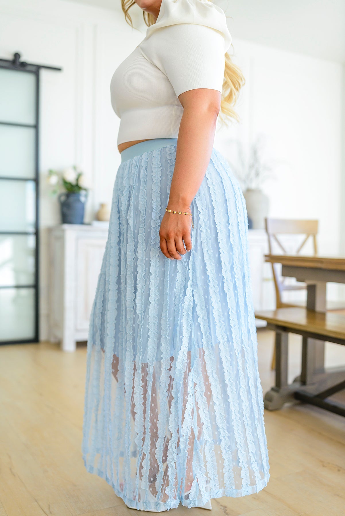 Navene Maxi A-Line Skirt